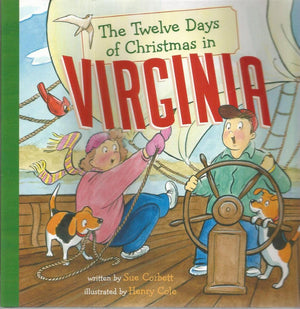 The Twelve Days of Christmas in Virginia (The Twelve Days of Christmas in America),Used