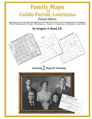 Family Maps of Caddo Parish, Louisiana,Used