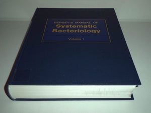Bergey'S Manual Of Systematic Bacteriology (Vol 1),New