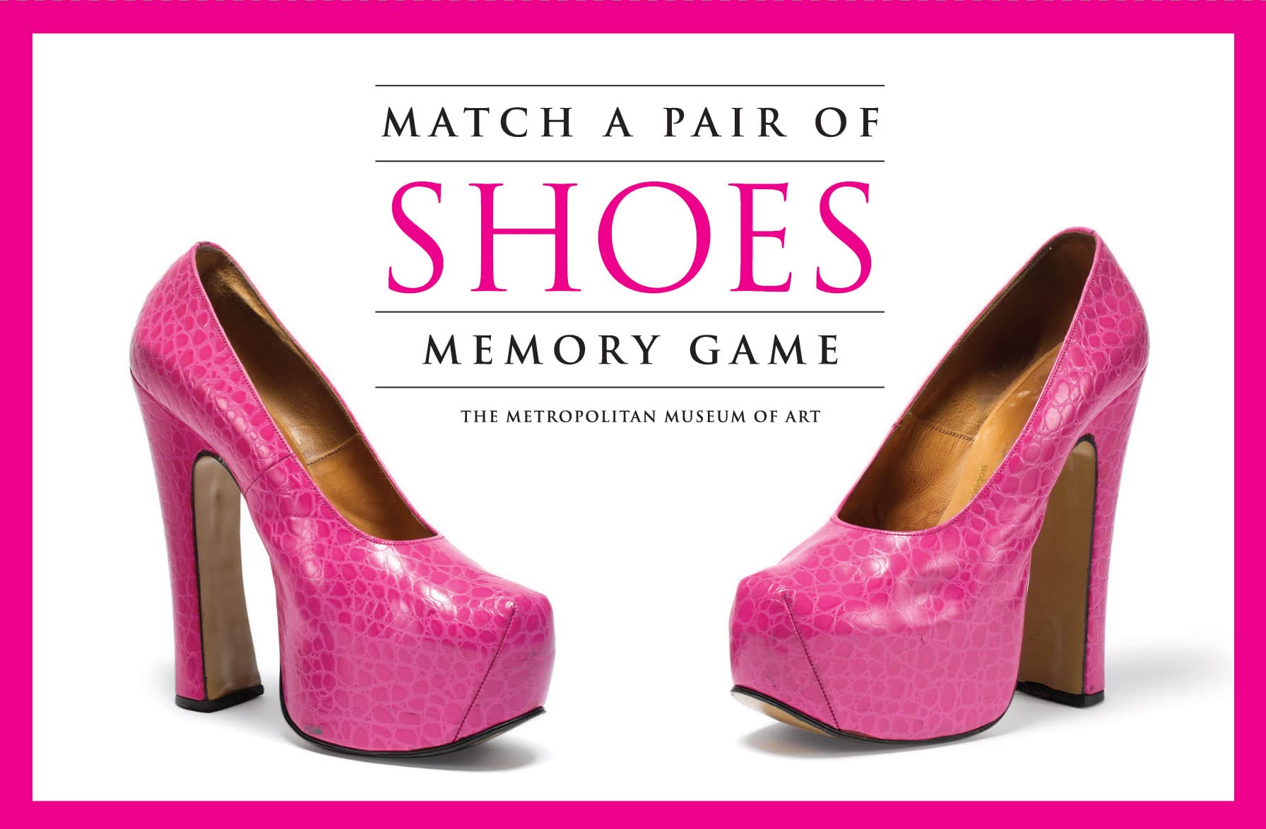 Match A Pair Of Shoes Memory Game