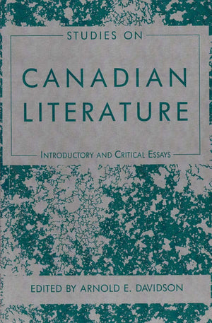 Studies on Canadian Literature,Used