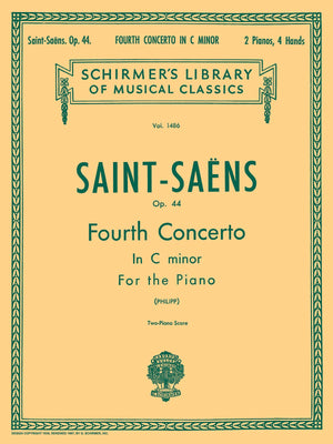 Concerto No. 4 in C Minor, Op. 44: Schirmer Library of Classics Volume 1486 Piano Duet (Schirmer's Library of Musical Classics),Used