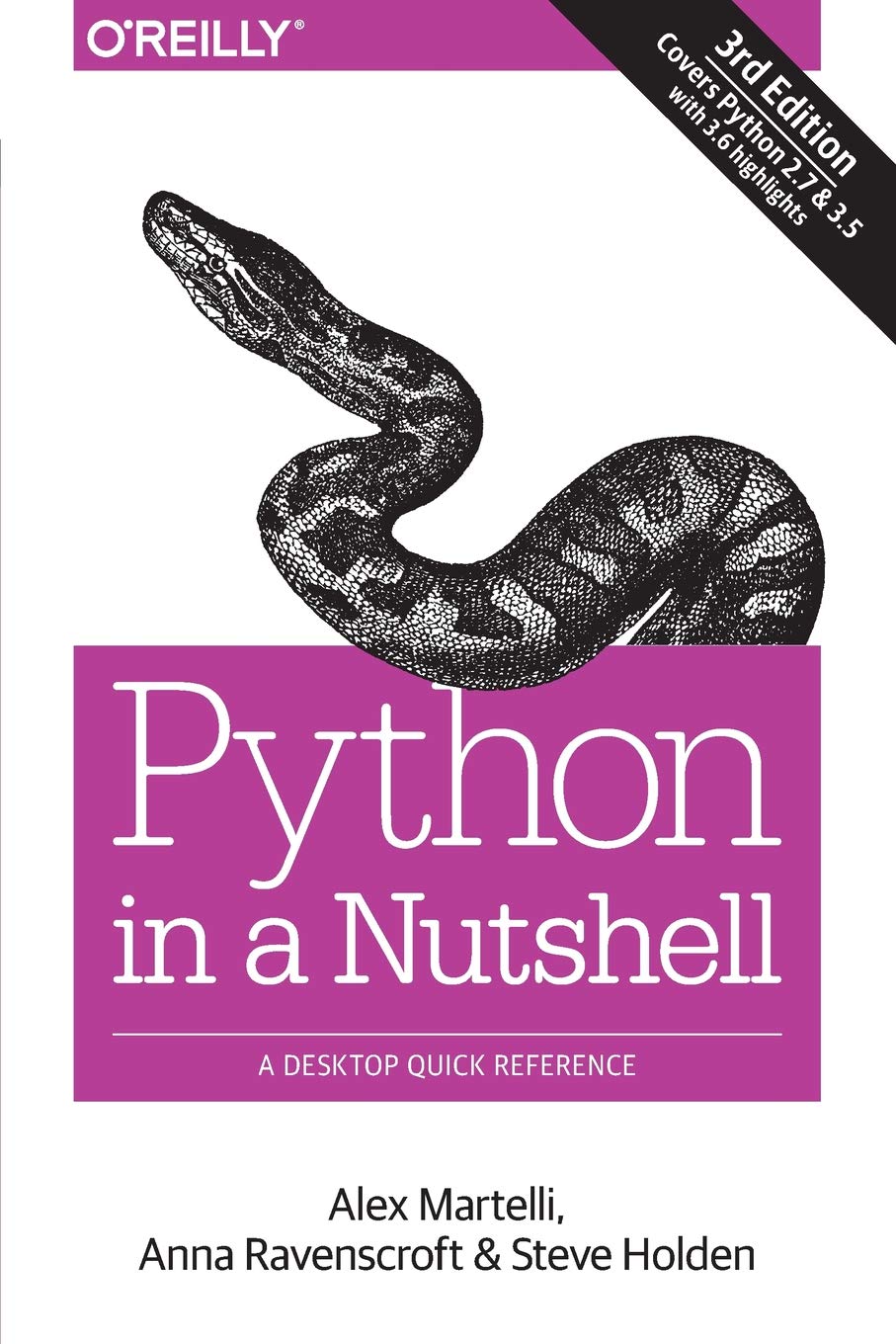 Python In A Nutshell: A Desktop Quick Reference,Used