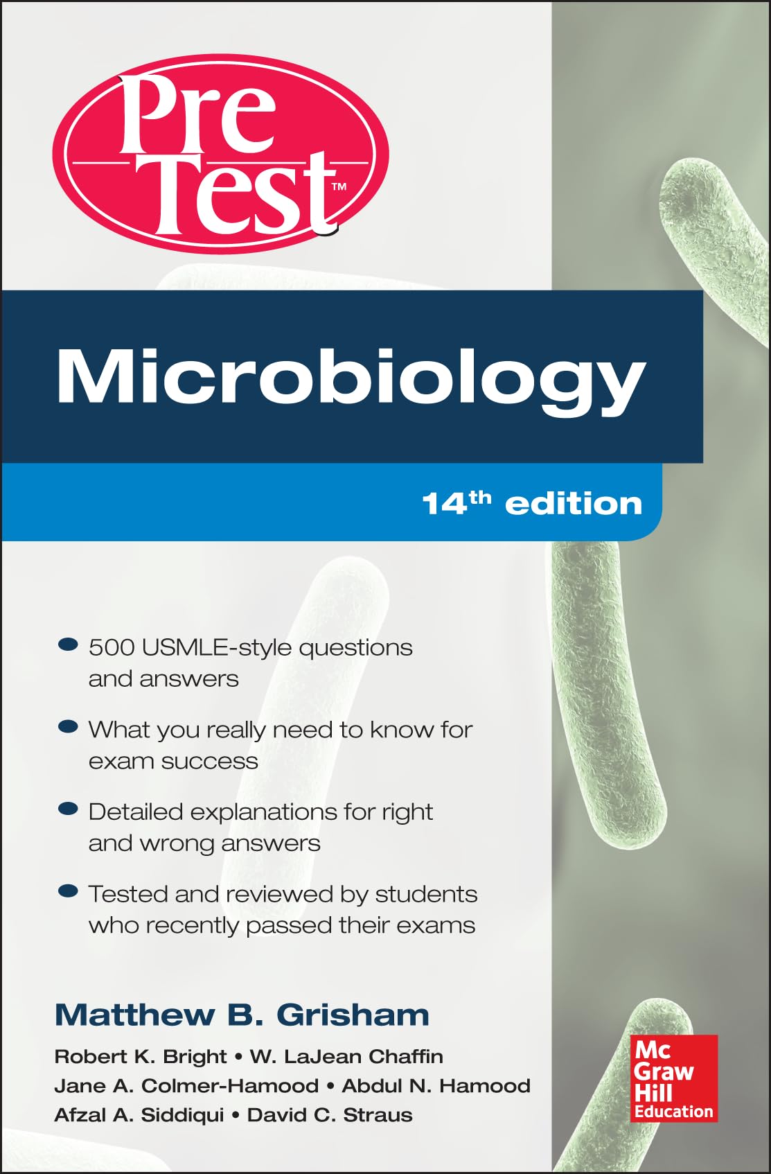 Microbiology Pretest Selfassessment And Review 14/E