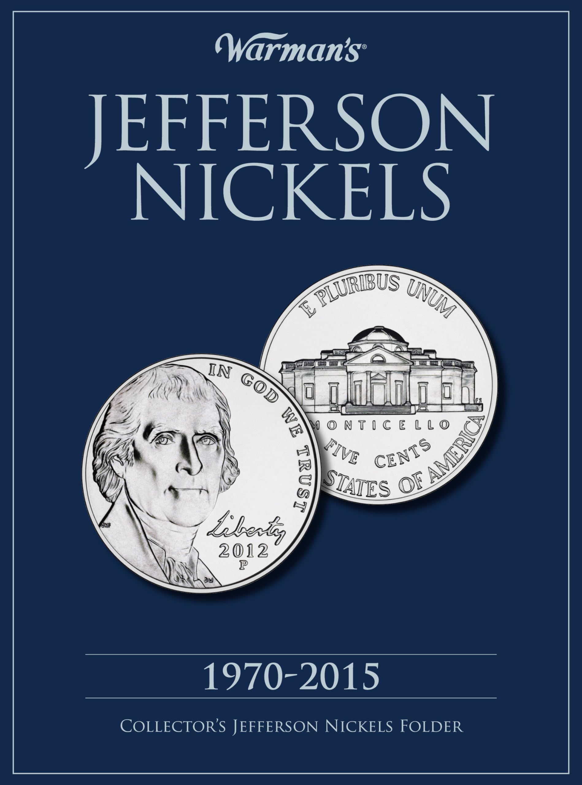 Jefferson Nickels 19702015: Collector's Jefferson Nickels Folder,New