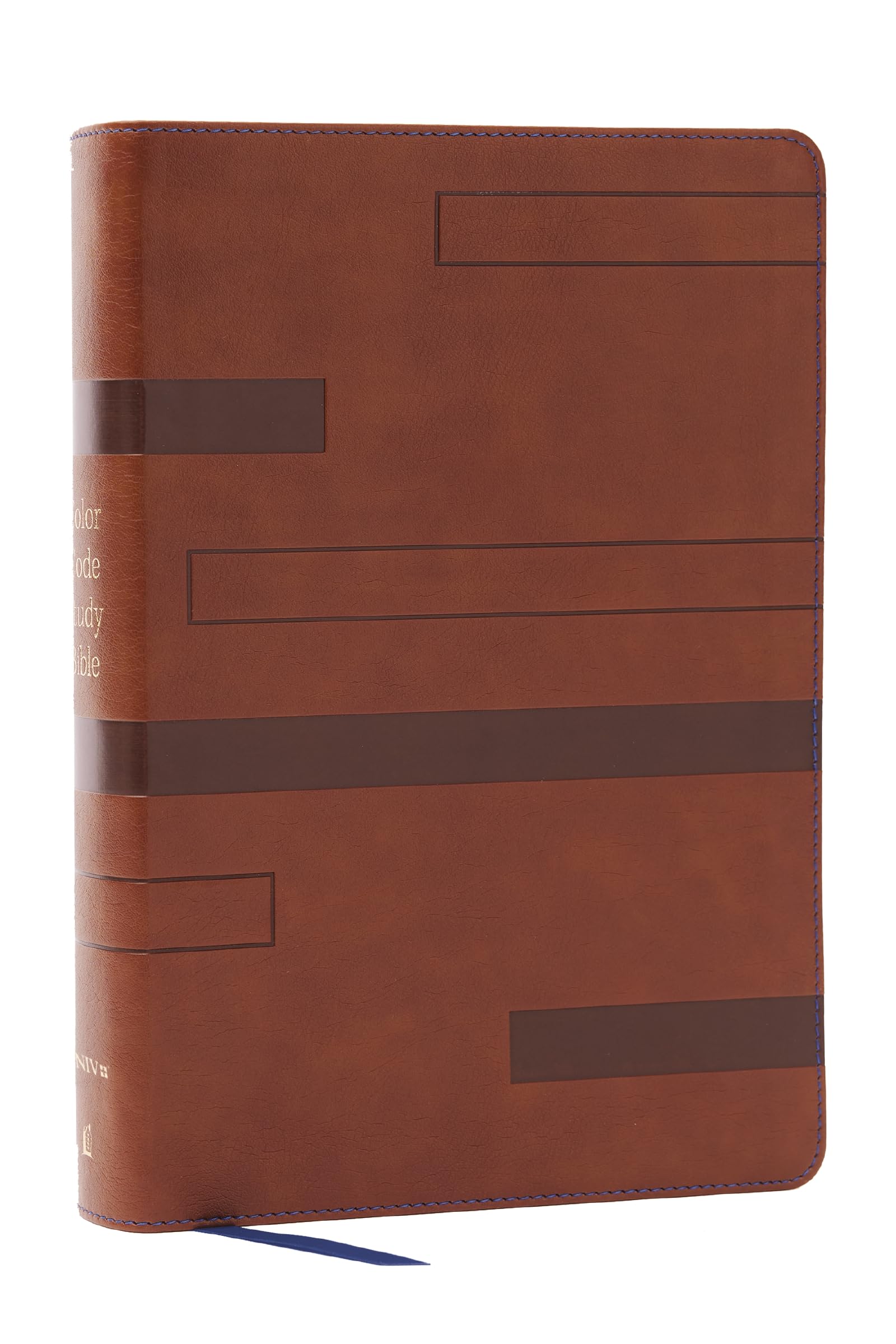 Color Code Study Bible, Revealing GodS Truth Color By Color (Niv, Brown Leathersoft, Red Letter, Comfort Print)
