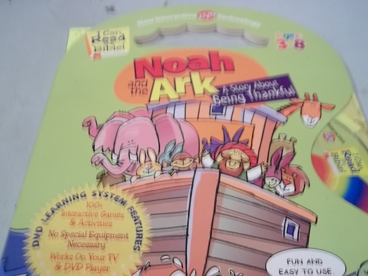 Noah and the Ark: A Story About Being Thankful (I Can Read the Bible),Used