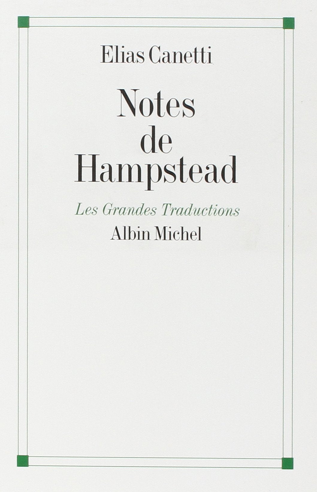 Notes De Hampstead: 19541971,Used
