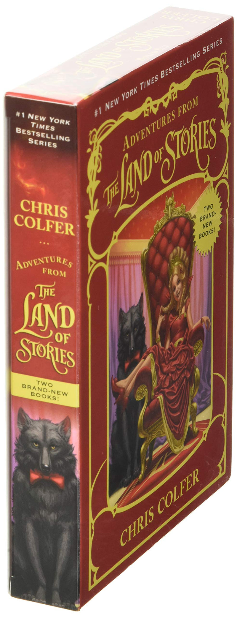 Adventures from the Land of Stories Boxed Set: The Mother Goose Diaries and Queen Red Riding Hood's Guide to Royalty,New