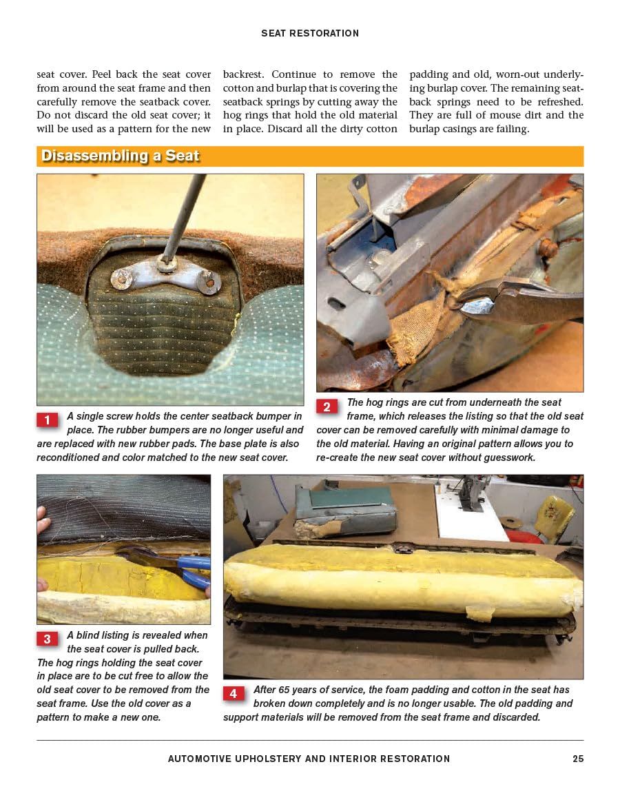 Automotive Upholstery & Interior Restoration (Restoration Howto Sa Design)