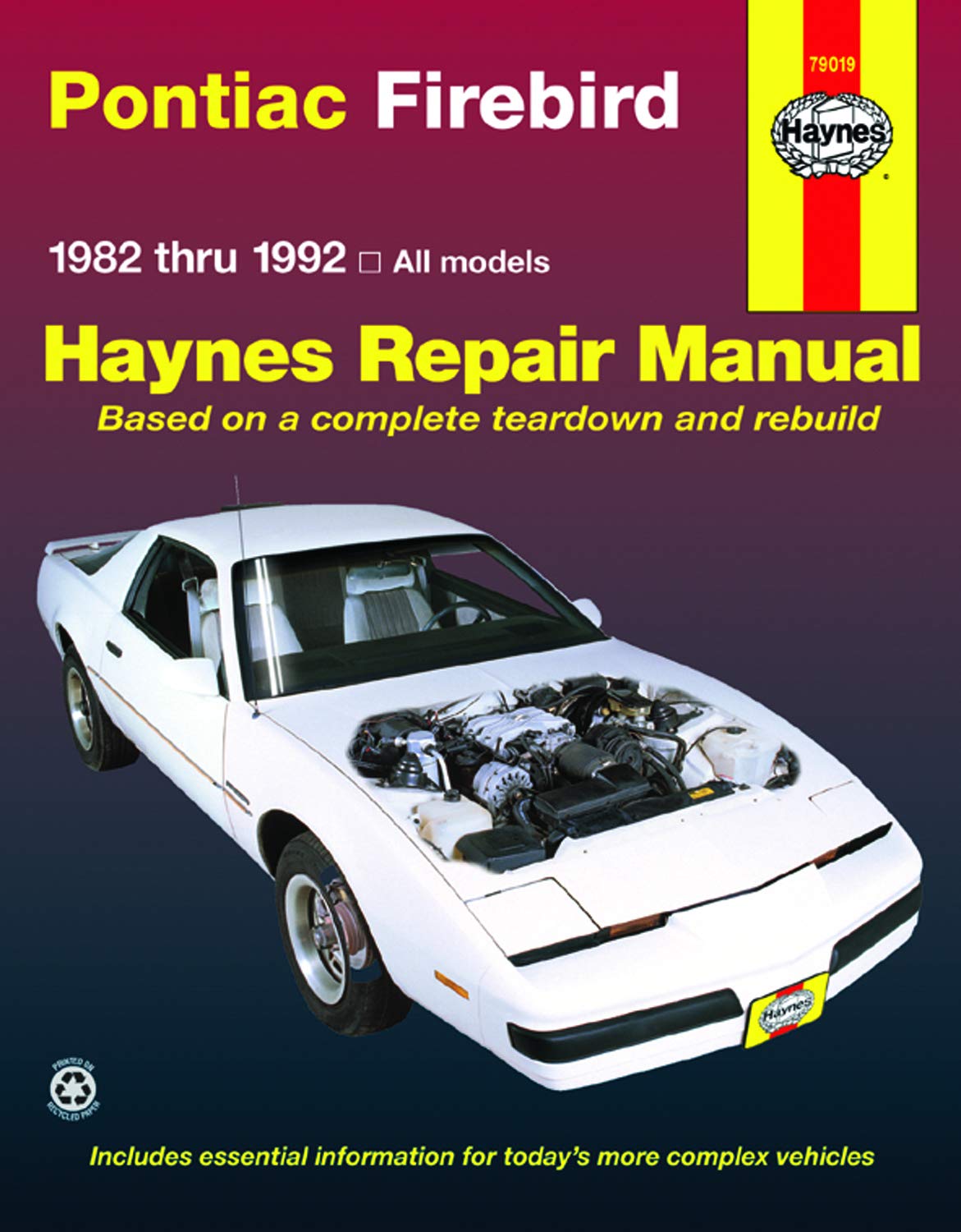 Pontiac Firebird (8292) Haynes Repair Manual (Haynes Repair Manuals),New