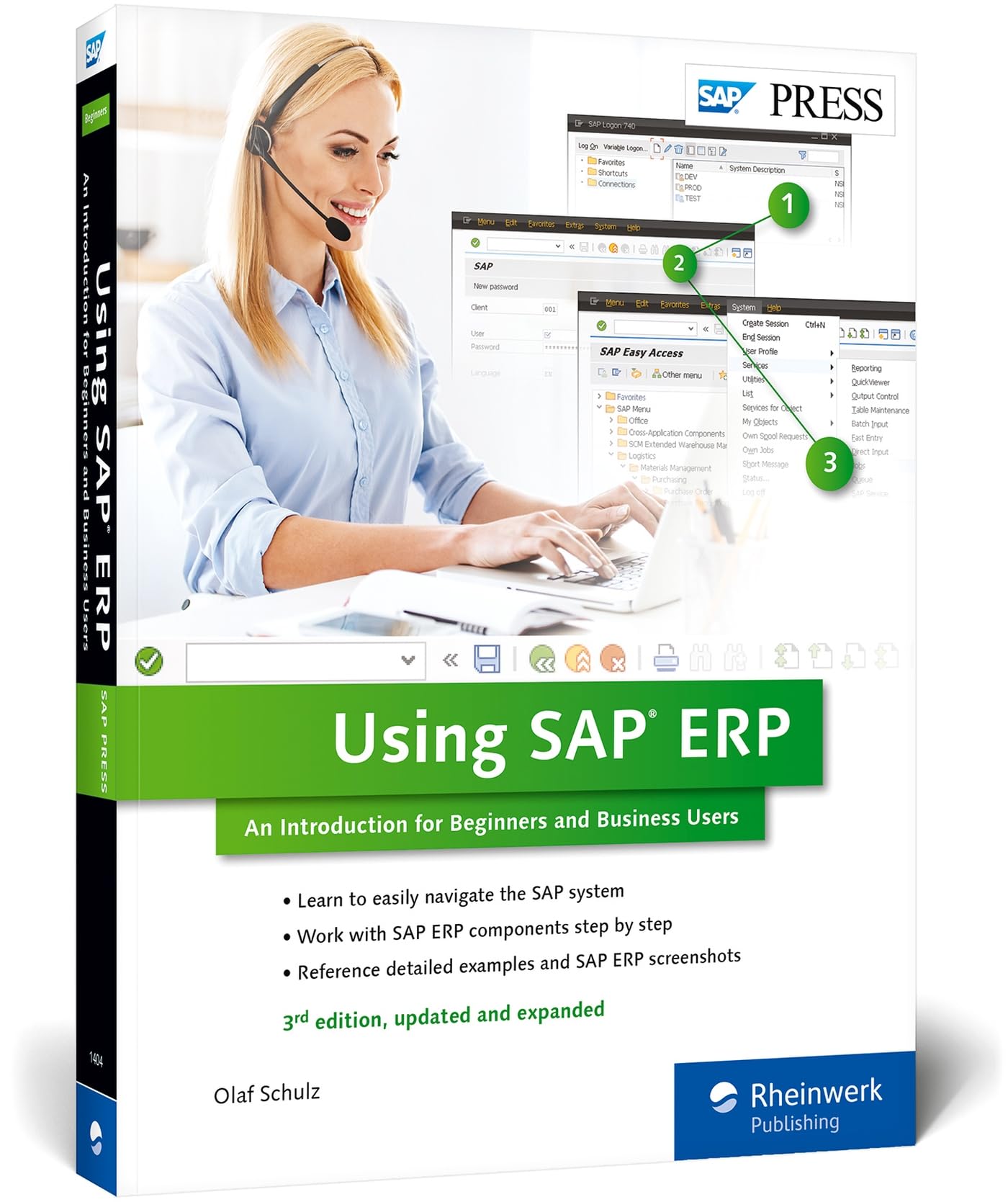 Using SAP ERP: An Introduction to Learning SAP for Beginners and Business Users (3rd Edition) (SAP PRESS),Used