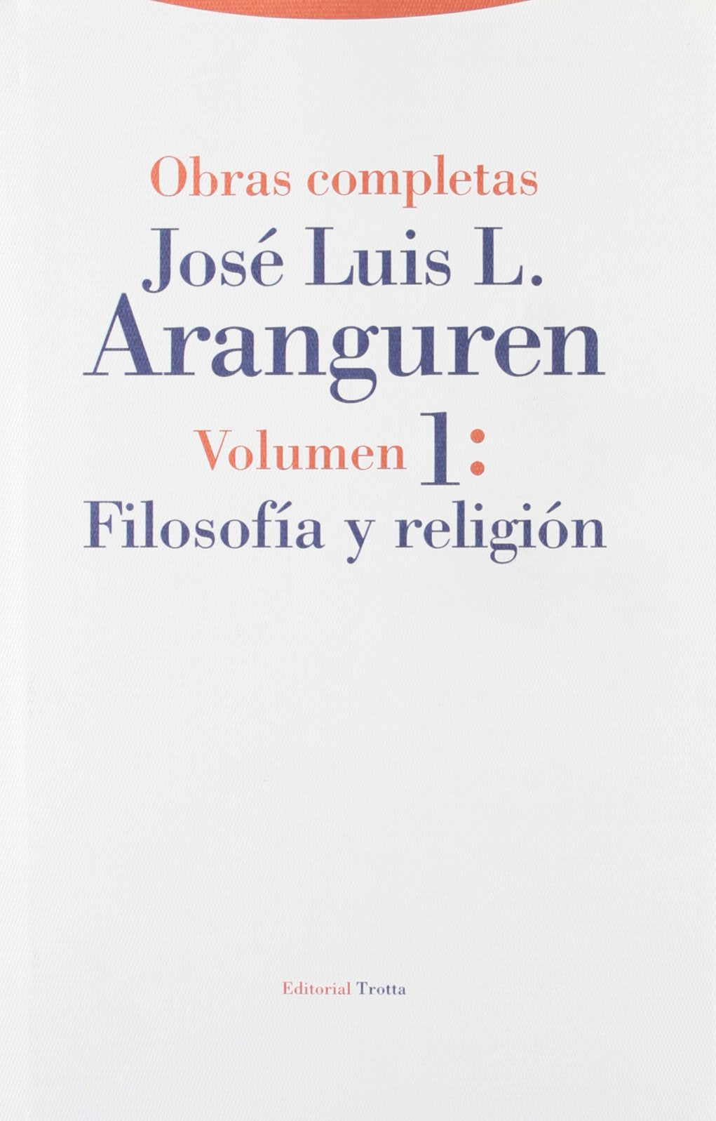 Filosofa y religin: Vol. 01,Used