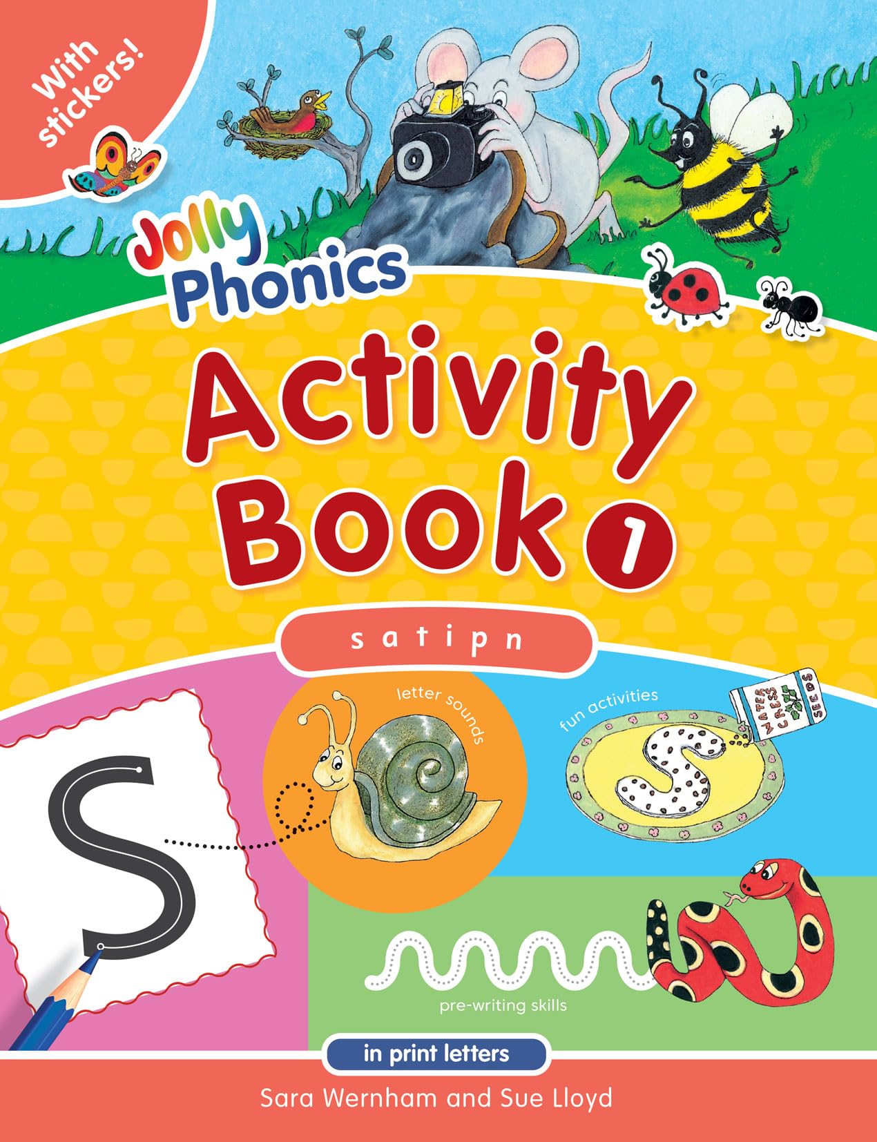 Jolly Phonics Activity Book: In Print Letters (1) (Jolly Phonics Activity Books, Set 17),Used