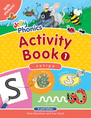 Jolly Phonics Activity Book: In Print Letters (1) (Jolly Phonics Activity Books, Set 17),Used