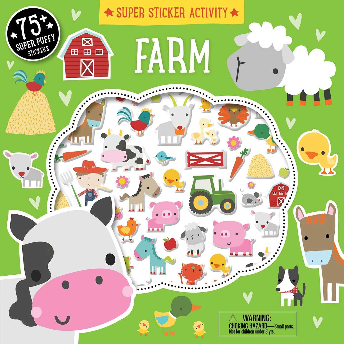 Super Sticker Activity: Farm,Used