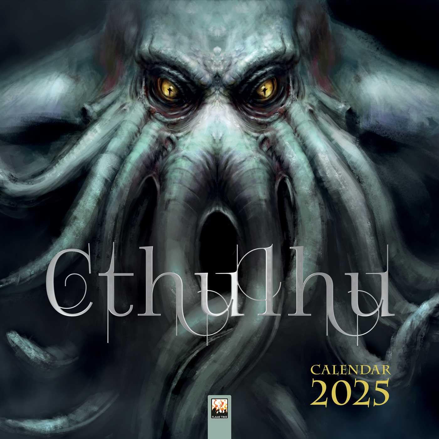 Cthulhu Wall Calendar 2025 (Art Calendar),New