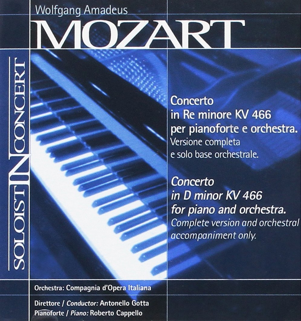 Mozart Concerto No. 20 in D Minor, KV466: Book with Online Audio,New