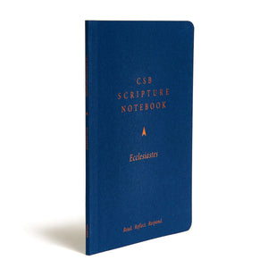 CSB Scripture Notebook, Ecclesiastes, Black Letter, SingleColumn, Notetaking, Journaling Space, Sermon Series, Personal Study, ,Used