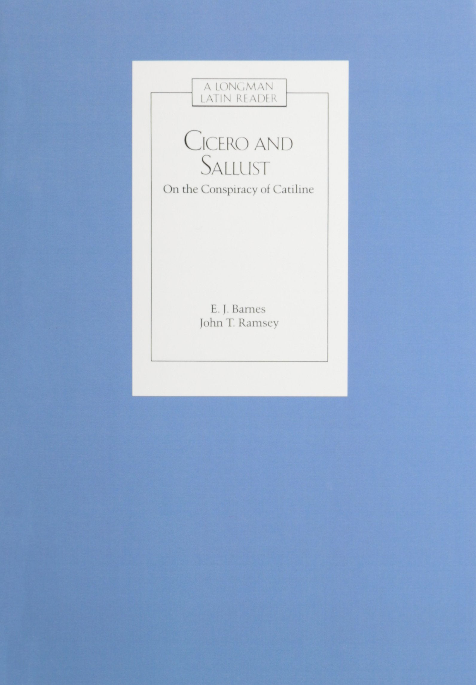 Cicero and Sallust,Used