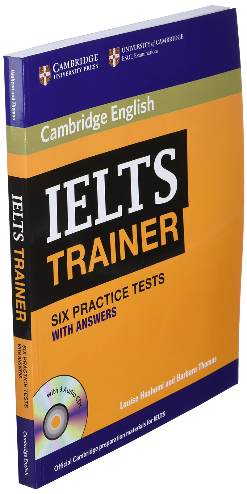 IELTS Trainer Six Practice Tests with Answers and Audio CDs (3),Used