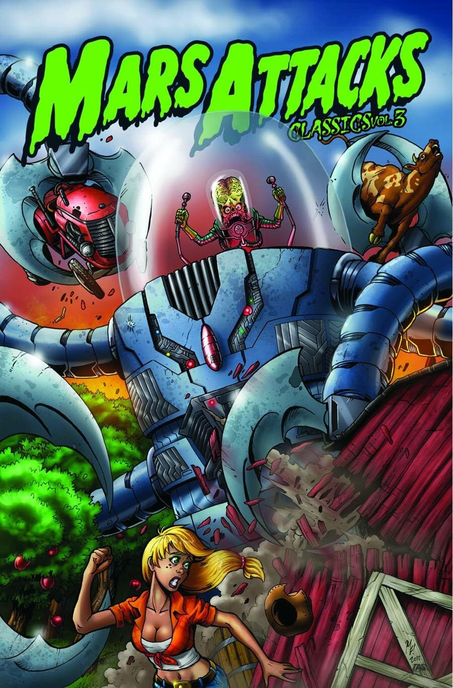 Mars Attacks Classics Volume 3,Used