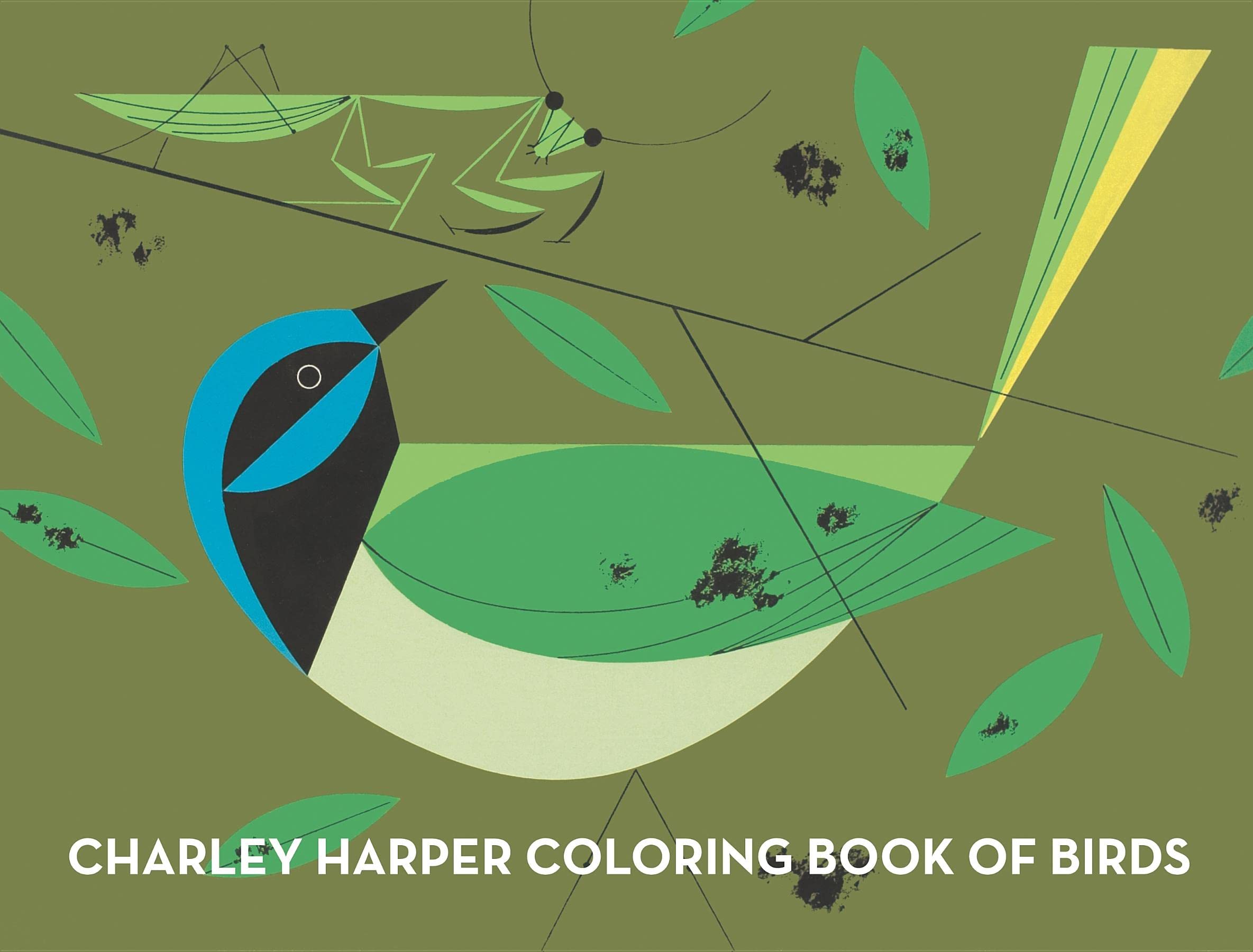 Charley Harper Coloring Book of Birds,Used