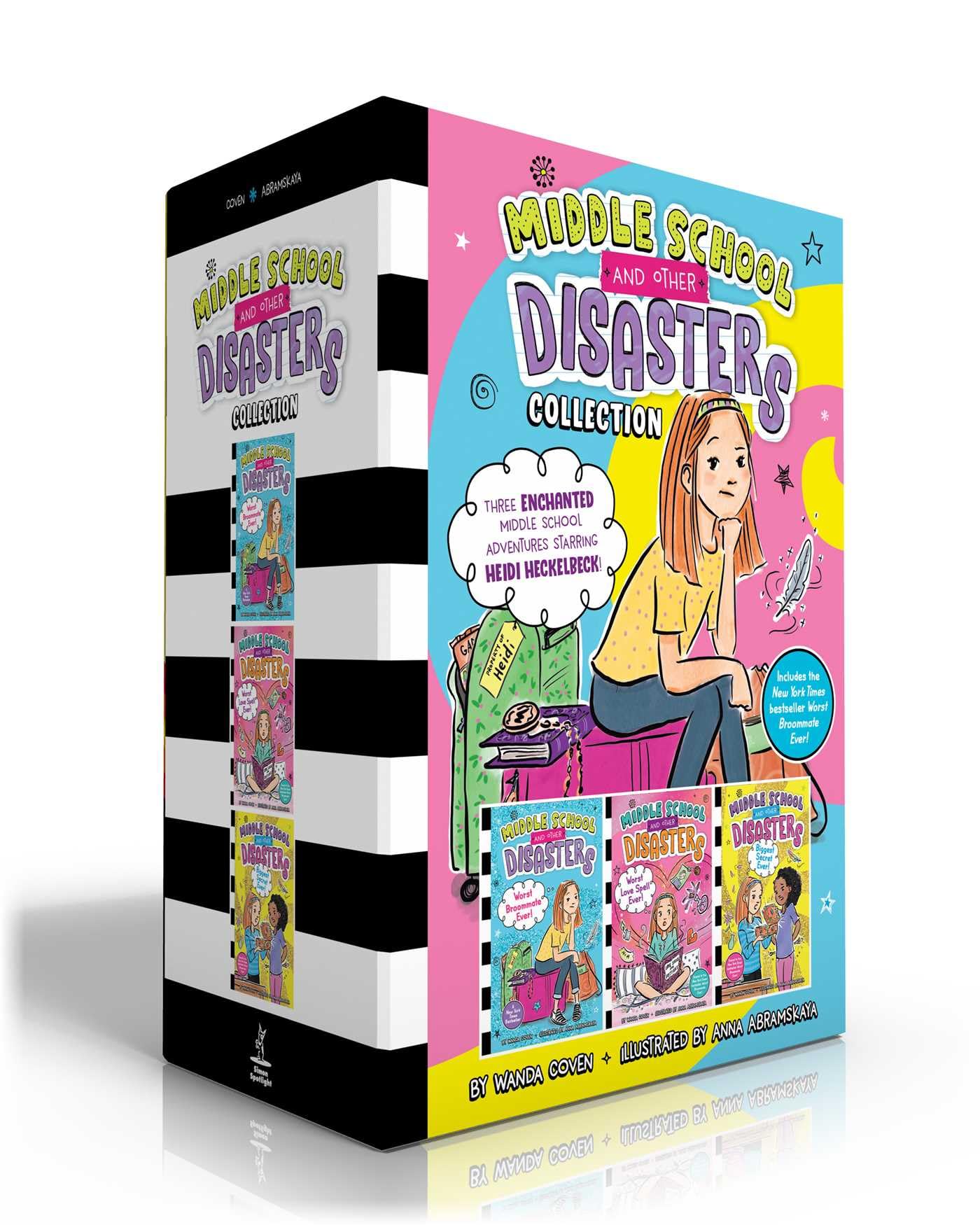 Middle School And Other Disasters Collection (Boxed Set): Worst Broommate Ever!; Worst Love Spell Ever!; Biggest Secret Ever!