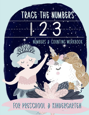 Trace the Numbers: Numbers & Counting Workbook for Preschool & Kindergarten,Used