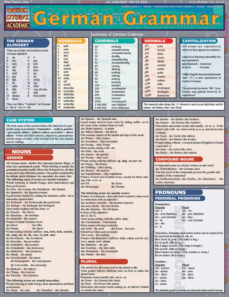 German Grammar,Used