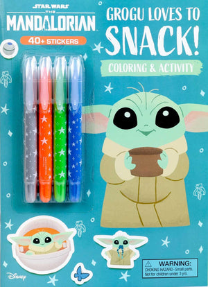 Star Wars: Grogu Loves To Snack! (Color & Activity With Twistable Crayons)