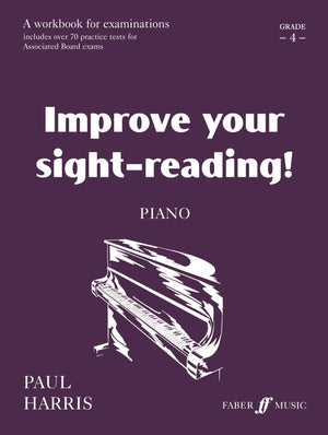 Improve Your Sightreading! Piano, Grade 4: A Workbook for Examinations (Faber Edition: Improve Your SightReading),Used