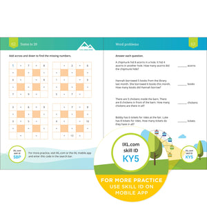 IXL Addition 1st Grade Math Workbook, Mathematics Book for Kids Ages 67 With Word Problems, Adding Strategies and Facts, How to,Used