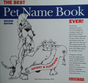 The Best Pet Name Book Ever!,Used