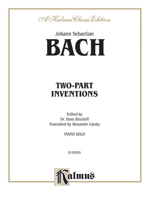 TwoPart Inventions (Kalmus Edition),Used