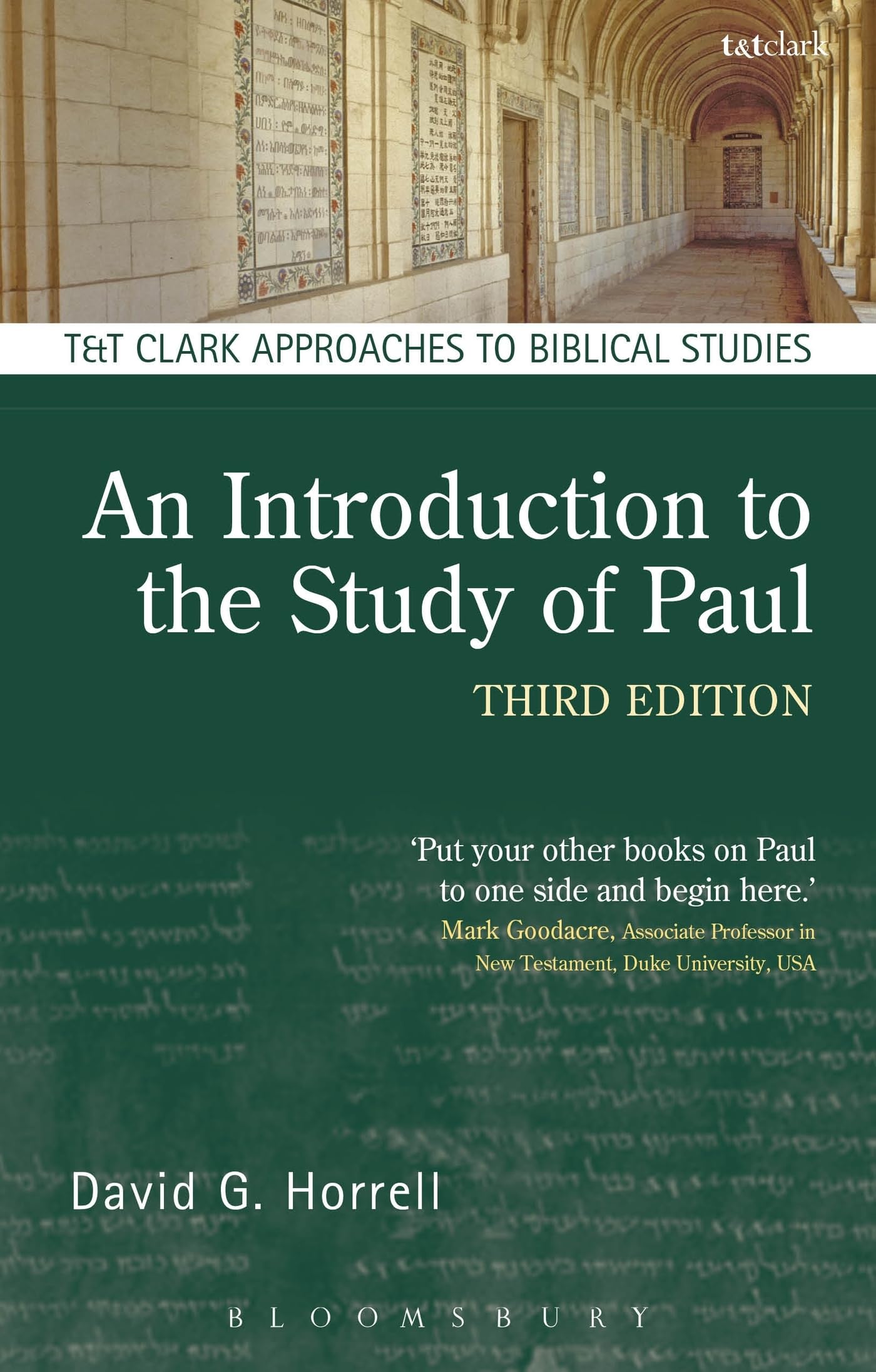 Introduction to the Study of Paul, An (T&T Clark Approaches to Biblical Studies),Used