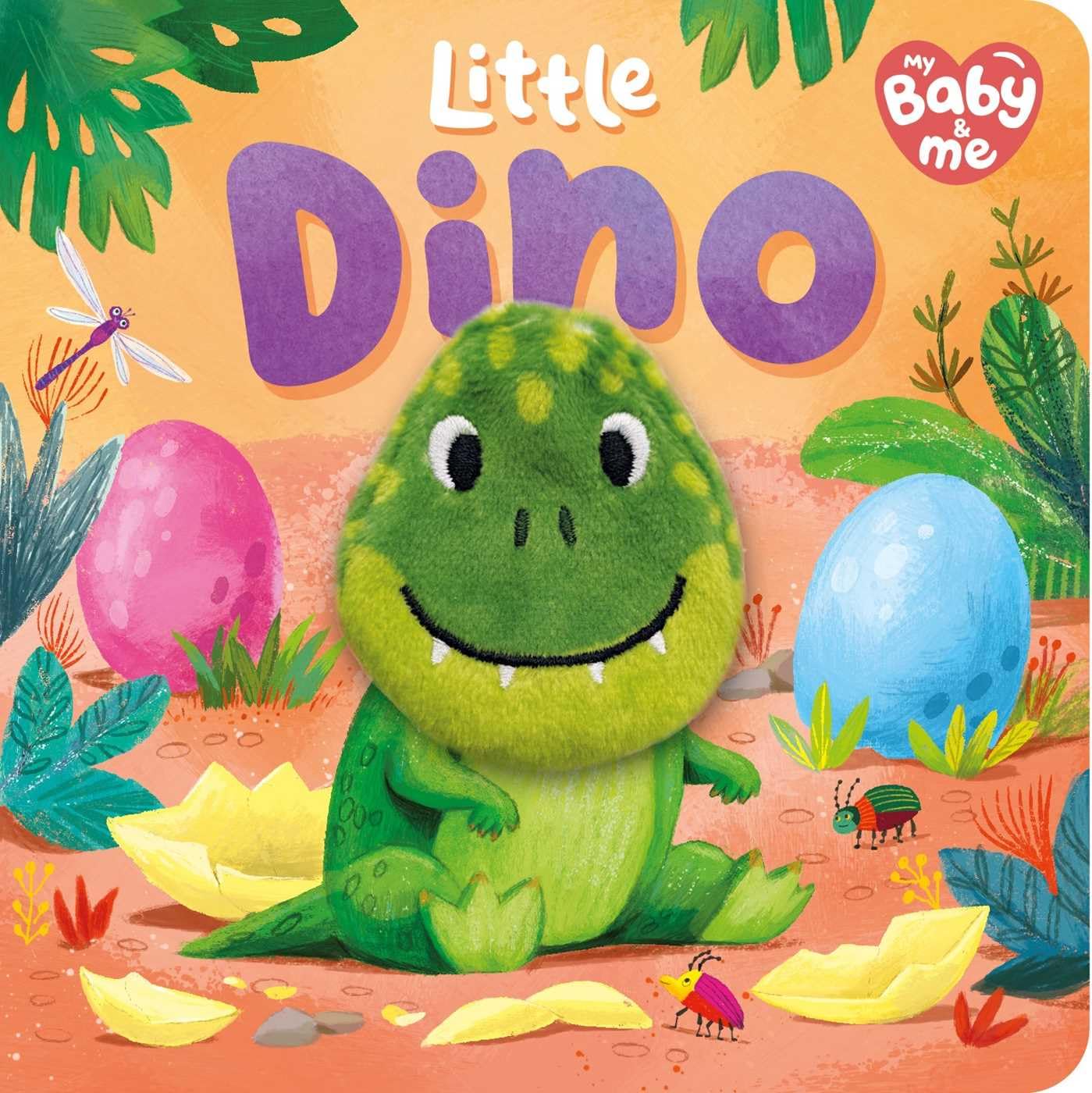 Little Dino: My Baby & Me Finger Puppet Board Book,New