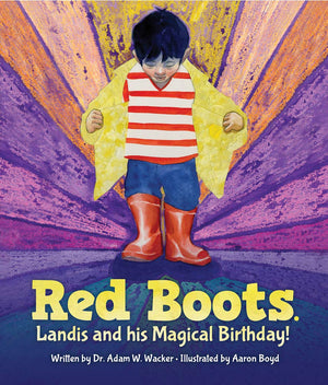 Red Boots. Landis and his Magical Birthday,Used
