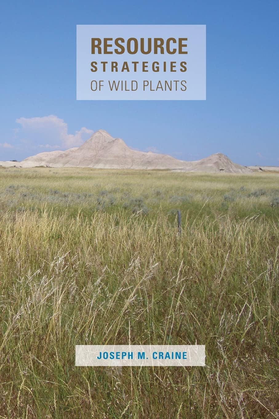 Resource Strategies Of Wild Plants,Used