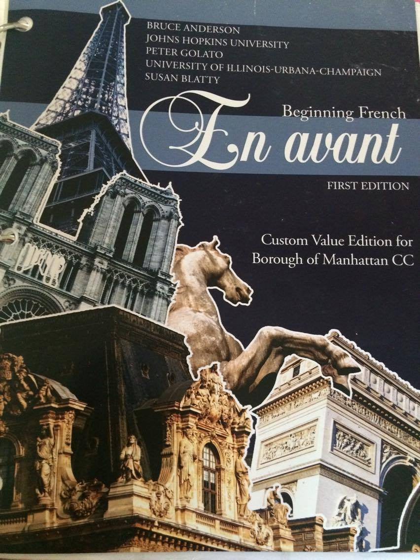 En Avant: Beginning French,Used
