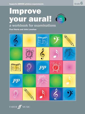 Improve Your Aural! Grade 6: A Workbook for Examinations (New Edition), Book & CD (Faber Edition: Improve Your Aural!),New