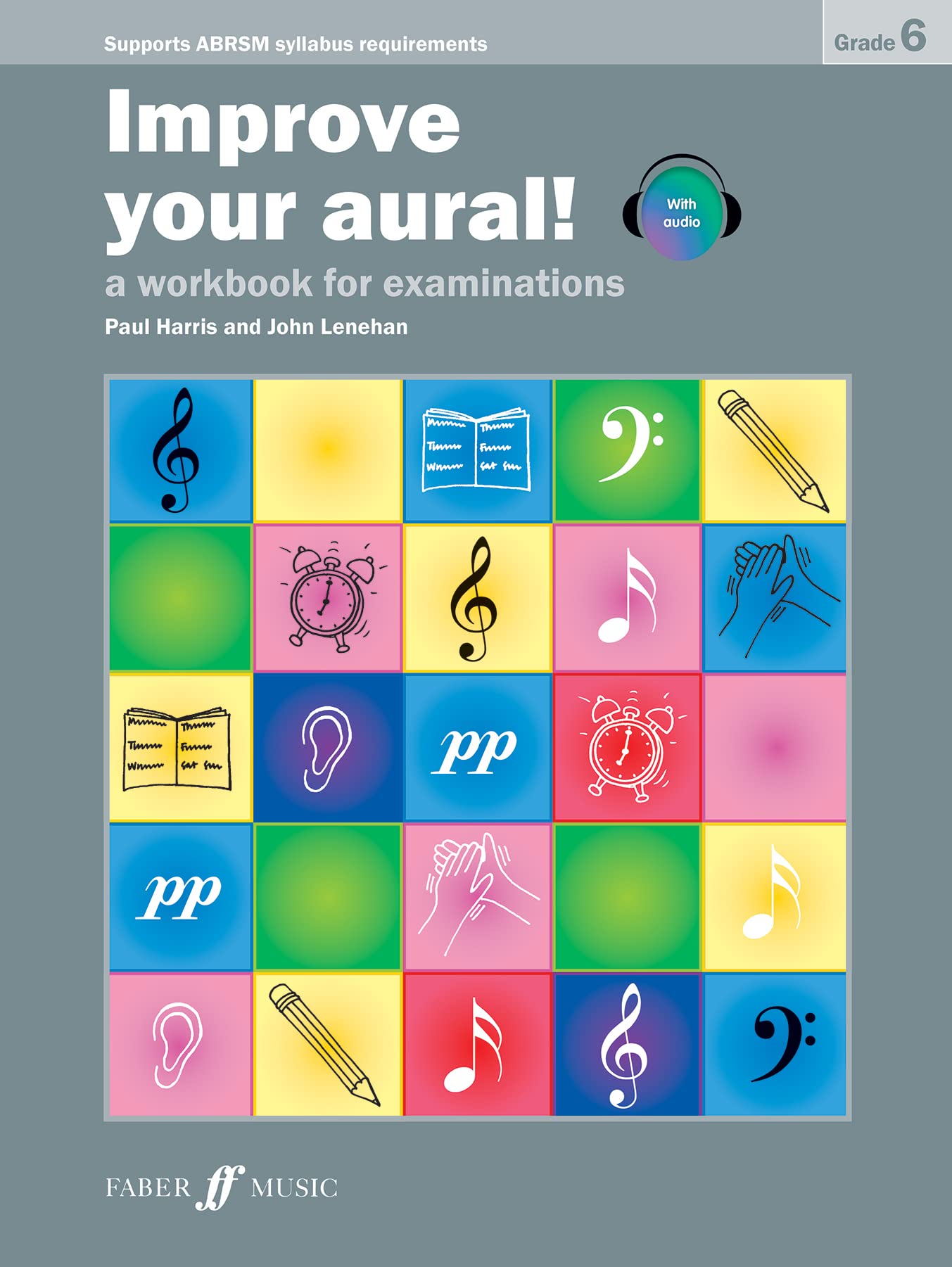 Improve Your Aural! Grade 6: A Workbook for Examinations (New Edition), Book & CD (Faber Edition: Improve Your Aural!),Used