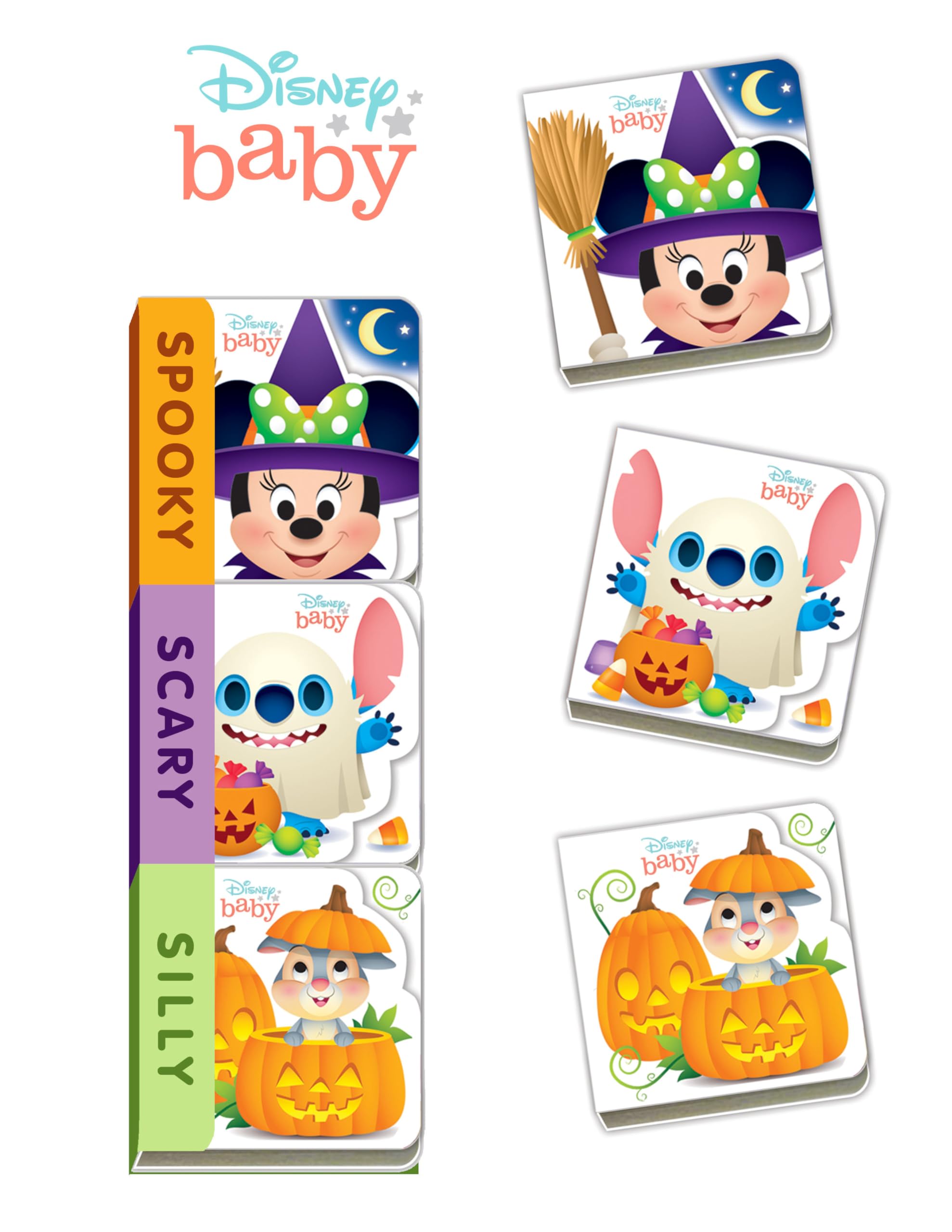 Disney Baby: Spooky, Scary, Silly (Teeny Tiny Books),Used