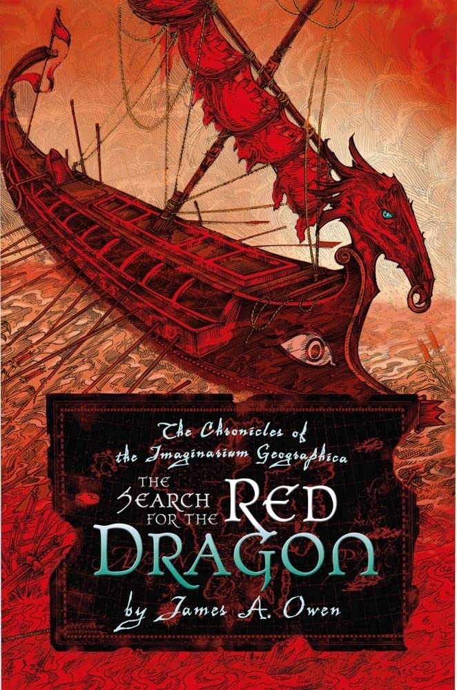 The Search For The Red Dragon (2) (Chronicles Of The Imaginarium Geographica, The),Used