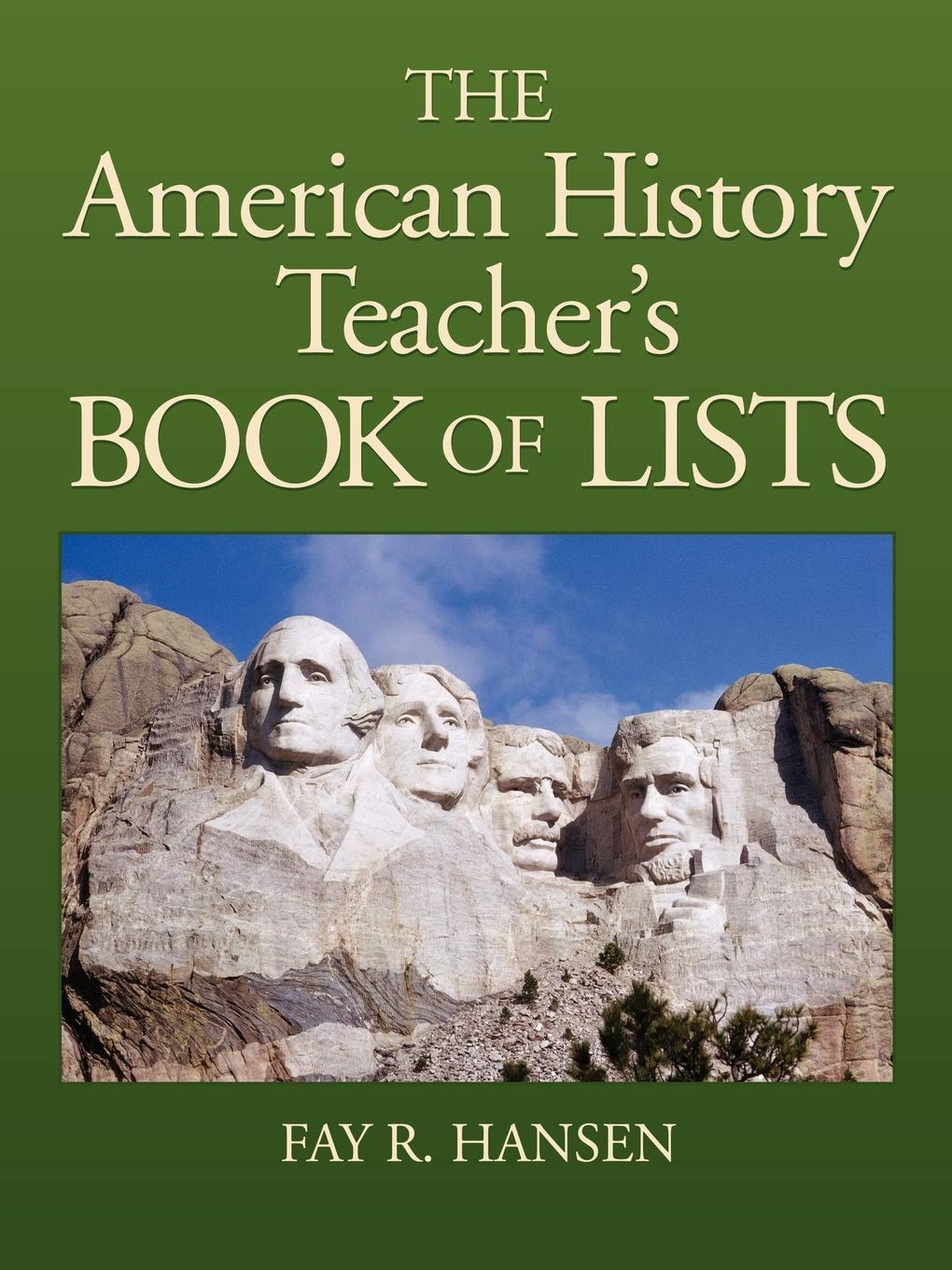 American History Teacher's Book of Lists,Used