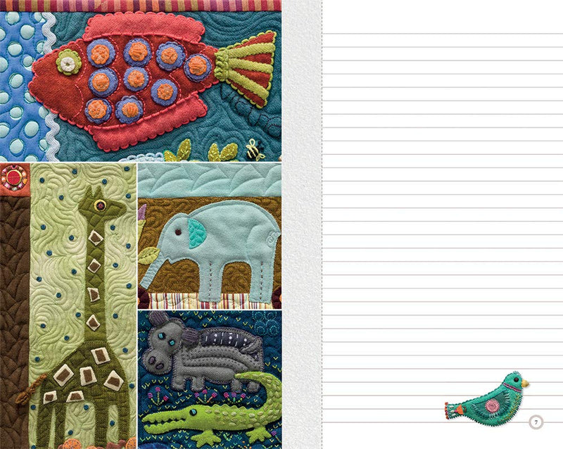 That Patchwork Place Sue Spargo Creative Sketchbook and Journal Book,New