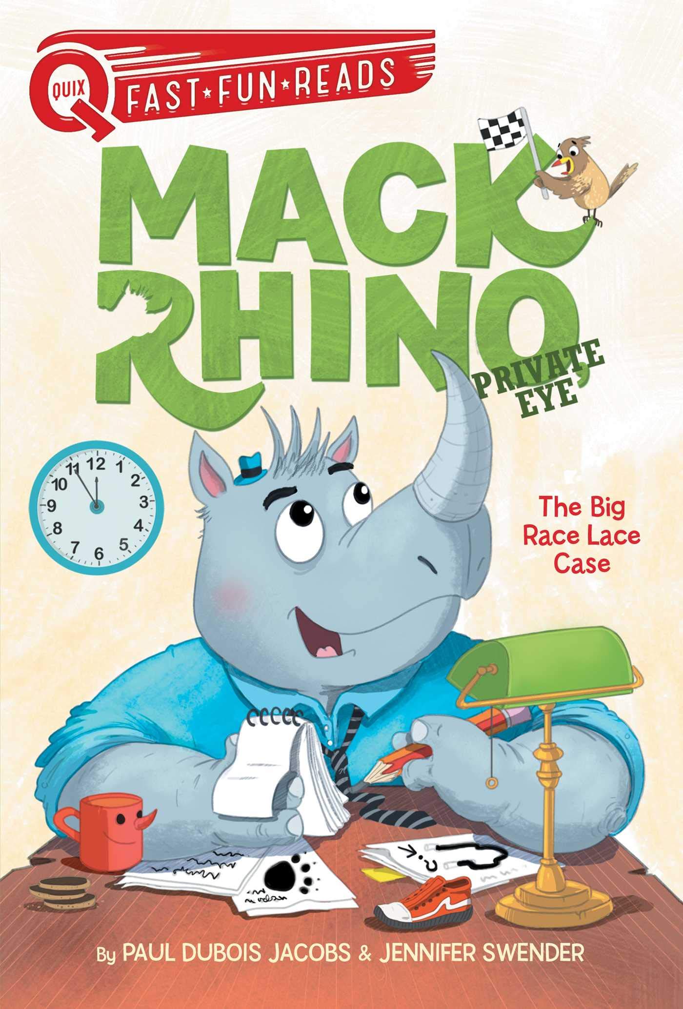 The Big Race Lace Case: A QUIX Book (1) (Mack Rhino, Private Eye),Used