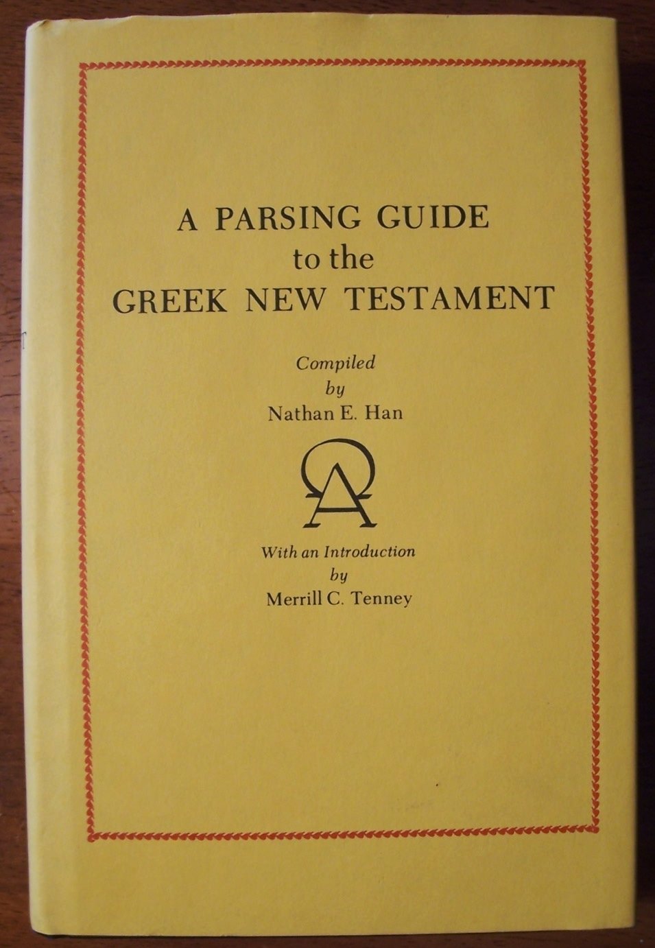 A Parsing Guide to the Greek New Testament,Used