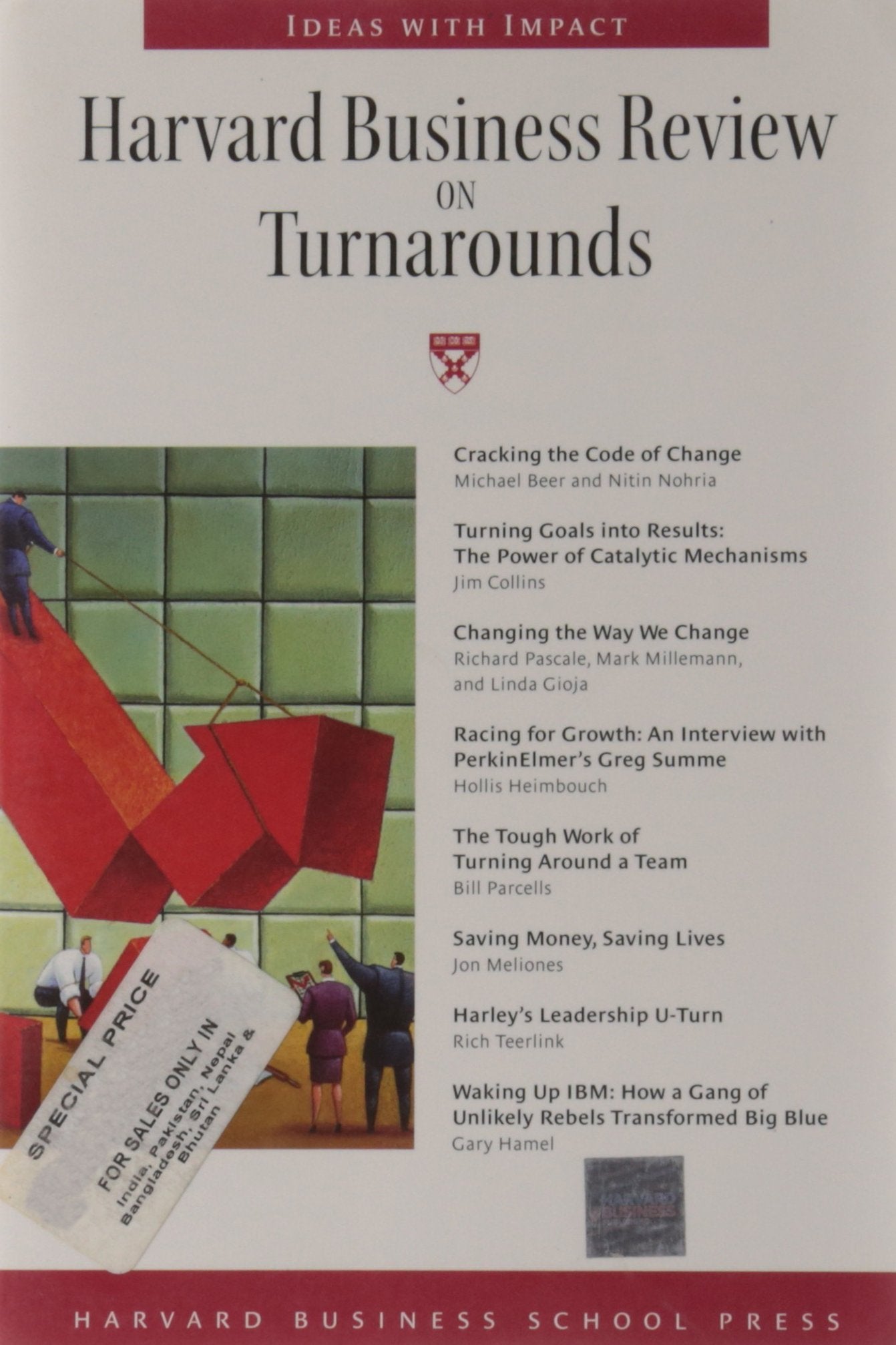 Harvard Business Review on Turnarounds,Used
