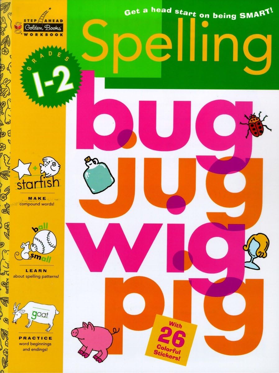 Spelling 1: Golden (Books Step Ahead Workbook),Used
